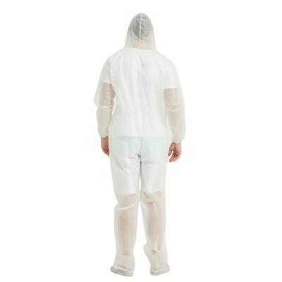 China Breathable Price Drops, High Quality Disposable Hooded Protectiveclothing With Feet for sale