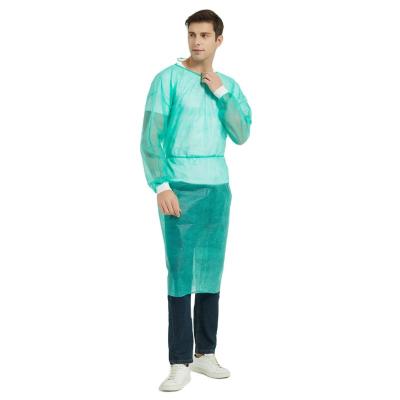 China Isolation Breathable Disposable Patient Gowns Medical Surgical Gown for sale