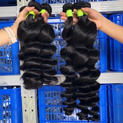 China Loose Wave 100% Cuticle Aligned Raw Unprocessed Virgin Hair, Grade 10a Peruvian Hair Loose Wave Bundle, Virgin Hair Wholesale Vendors for sale