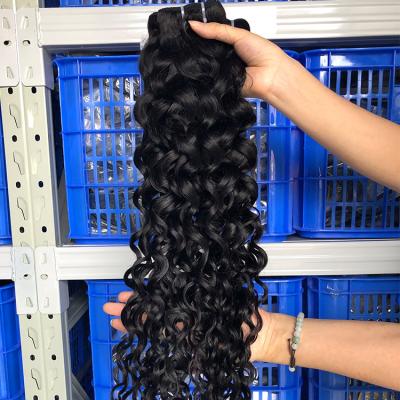 China Cheap Water Wave Cuticle Aligned Virgin Hair Weave Vendors, Unprocessed Natural Color Water Wave Bundles, Peruvian Hair Wholesale Dubai for sale