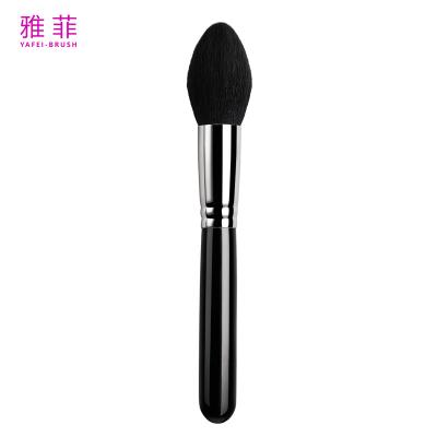 China A07 FSC Single Flame Shaped Facial Makeup Brushes Made From Animal Hair for sale