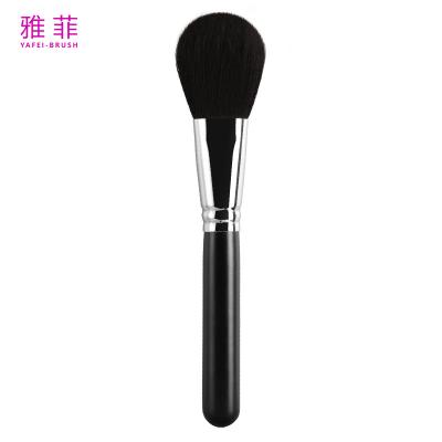 China A09 Mono maquillaje facial de lana negra Premium pinceles de logotipo personalizado lavables en venta