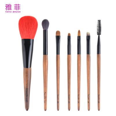 China 7pcs Makeup Brush Set Private Label Luxury Animal Hair Makeup Brush Set for sale