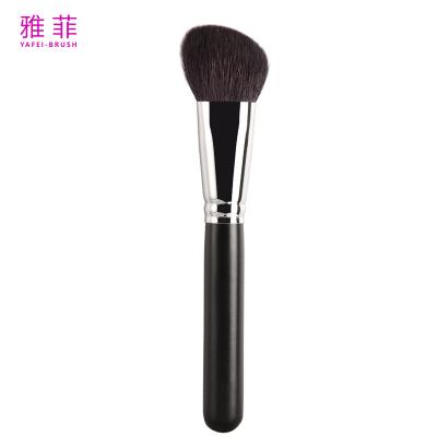 China A21 New Single Goat Hair Professional Contour Makeup Brush with Private Logo for sale