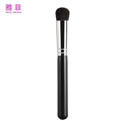 China A24 Pequeña cabeza redonda Pulidor de resaltador de cepillo de maquillaje portátil de color natural en venta