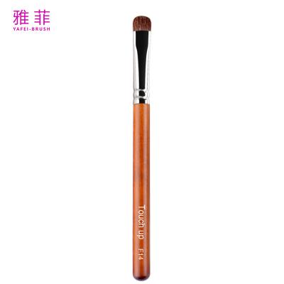 China F14 Best Single Eyeshadow Brush Pony Hair Customize Logo 100% Checked for sale