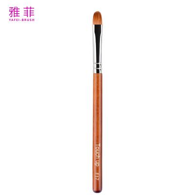 China F17 Single Eyeshadow Brush Sable Hair Smudge Brush Wood Handle Customize 100% Checked for sale