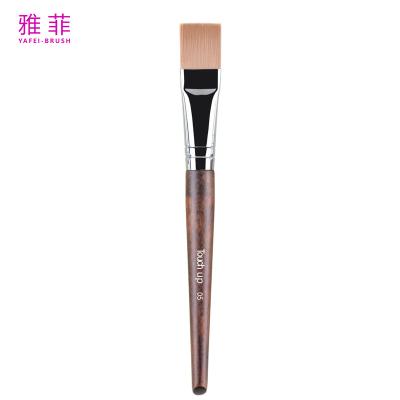 China TOUCH UP 05 de alta gama Ultra fino delgado Flat base líquida de cepillo de pelo sintético de cobre OEM ODM fabricante en venta