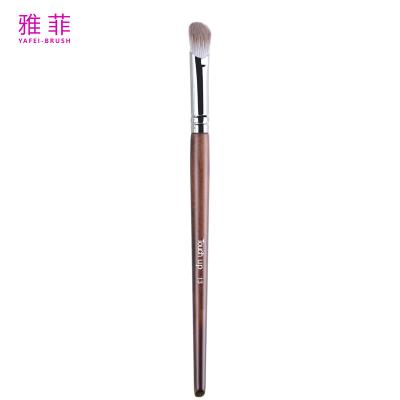 China TOUCH UP 13 Nose Shadow Contour Wood Brush Eyeshadow Blending Luxury Vegan Design Custom Private Label for sale