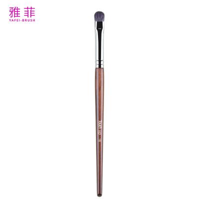 China TOUCH UP 18 Custom LOGO Crease Smudge Eyeshadow Eyelash Eyebrow Makeup Brush Wooden Handle High Quality OEM ODM Manufactor for sale