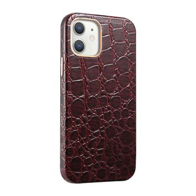 China High Quality Luxury Shockproof Fashion Business Cell Phone Shockproof Plating Leather Case For iPhone 12 11 pro Max Cell Phone Back Cover for sale