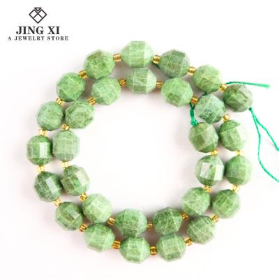 China DIY Jewelry Making 2021 New Style Wholesale Natural Faceted Cut Gemstone Beads Prisms Tube Energy Diopside Bracelet For DIY Making Jewelry Necklace for sale