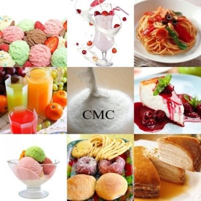 China Low Substitution High Viscosity Instant CMC Loss On Drying Food Grade E466 for sale