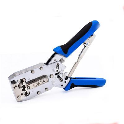 China With Modular Cable Tester HT-2810R Plug Crimp Tool Network Crimping With Ratchet And Plier Wire Stripper for sale