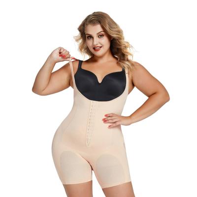 China Wholesale Antibacterial Shapewear Bodysuiy Plus Size Fit Tummy Trimmer And Hip Enhancer Shapewear For Women for sale