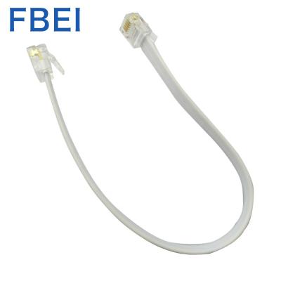 China Flat Ethernet Cable Cat6 Network LAN Patch Cord Short Slim Cat6 Computer High Speed ​​Wire With RJ45 Connector Patch Cord Cable FBFPC-01 for sale