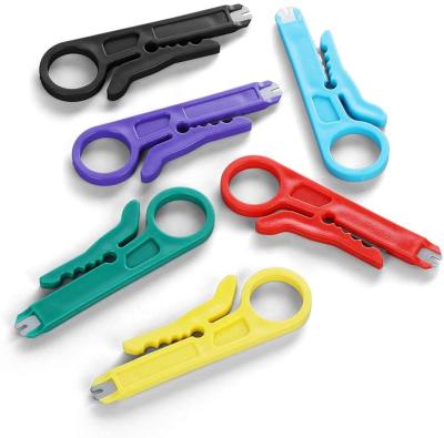 China High Quality Network Insertion Tool Cat5e Cat6 Cable Wire Cutter Pliers Stripper Factory Price and Stripper for sale