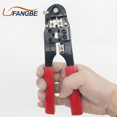 China New Arrival 8P8C RJ45 Connector Cable Crimper Tool Multifunctional Crimping Pliers Stainless Steel for Cable Cutting and Wiring for sale