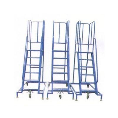 China Insulation ladders RFY-WS07: Warehouse ladder climbing trolley with wheels and special bottom for sale