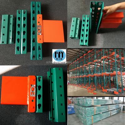 China American Style Heavy Duty Corrosion Protection Rack Selective Pallet Shelf Teardrop Post And Beam for sale