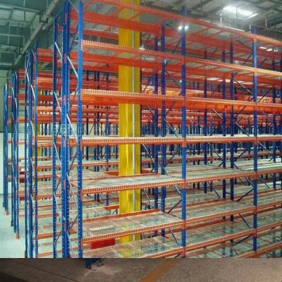 China Cold Roll Steel Heavy Duty Storage Rack Wire Mesh Deck Pallet Rack Hot-selling for sale