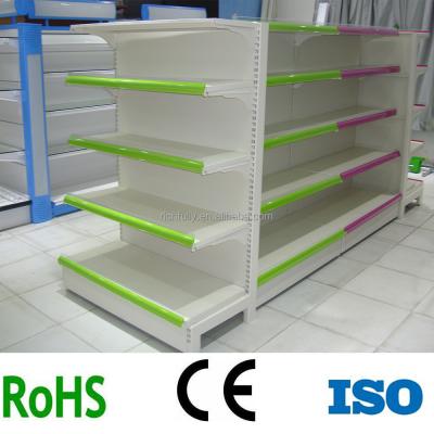 China End Shelf (Single Side) + Double Side + End Shelf (Single Side) Good Prices Good Prices Gondola Supermarket Store Rack / Shelf For Sale for sale