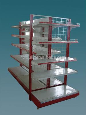 China Best Price Double Sided Store Shelves, Grocery Display Racks, Store Display Racks for sale