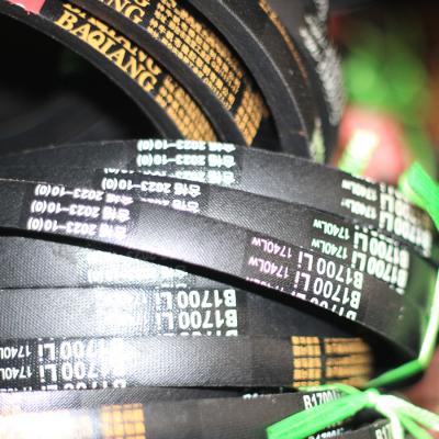 China High Temperature Resistance Rubber Wrapped V-belt for Withstand Voltage Material Type for sale