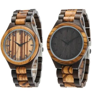 China Custom Logo Bamboo Wood Ladies Watches Relojes De Madera Water Resistant For Women for sale