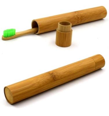 China Battery Operated Eco - Friendly Charcoal Stiffeners OEM Bamboo Toothbrush Case With Customized Packing And Logo for sale