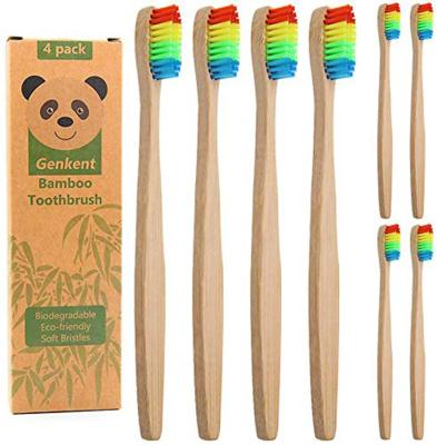 China Zhejiang Yiwu Portable Battery Operated Bamboo Wholesale Reusable Toothbrush Natural Toothbrush Bamboo for sale