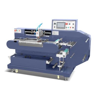 China Garment Shops Roll To Roll One Color Small Size Silk Screen Printing Machine For Cotton, Lanyard, Elastic Band, Satin Ribbon Label JDZ-2001 for sale