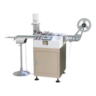 China Ultrasonic Cutting With Creasing Function JC-3080 Ultrasonic Textile Label Cutting Machine / Jingda China Label Cutting Machine for sale