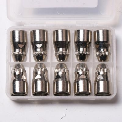 China Plasma cutter nozzle p80 plasma nozzle plasma cutting machine copper nozzle and electrode for sale