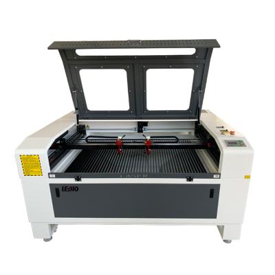 China Water Cooled Laser Cut Machine 1390 2 Head MDF Acrylic Laser Cutting And Engraving Machine for sale