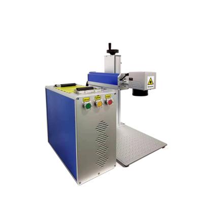 China air cooled fiber laser marking machine 50w raycus laser marking machine for jewelry ribbon cutting for sale