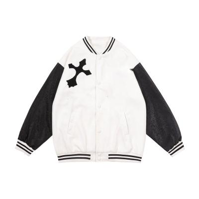 China QUICK DRY mens jackets varsity jacket oversized apparel custom contrast color jacket for sale