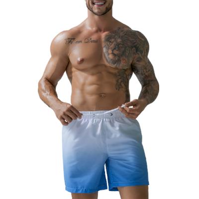 China 2021Wholesale Custom Made Mens Workout Fitness Viable Shorts Male Quick Dry Swimming Shorts Pants Solid Color Men for sale