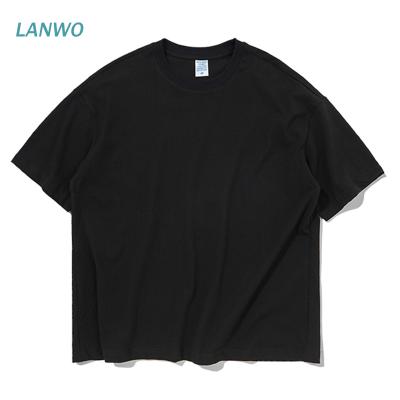 China New summer men's plain color round neck cotton joker slim short sleeve t-shirts viable wholesale for sale