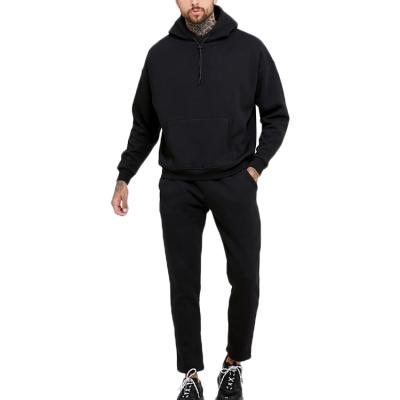 China Wholesale Cheap Anti-UV Cotton Tracksuit Men Custom Jogging Hooded Tracksuits for sale