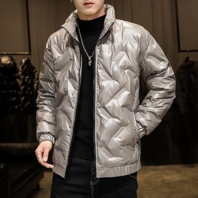 China New Style Custom Anti-Shrink Down Jacket Winter Stripper Men's Anti-Shrink Bubble Jacket Fashion Style High Quality Jacket for sale