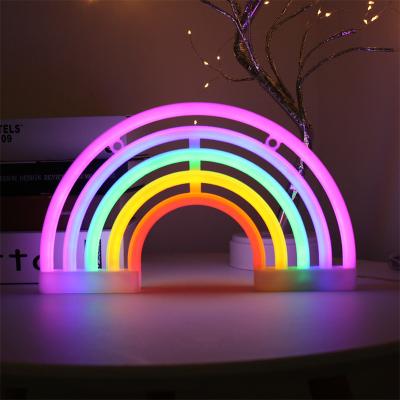 China 2022 New LANDSCAPE Neon Sign Decorative Rainbow/Custom Rainbow/Unicorn/Snowflake/Deer LED Neon Signs For Party Decoration for sale