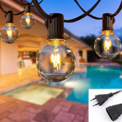 China Wholesale High Brightness Retro Bulbs Indoor and Outdoor String Light Bulb G40 Lights Christmas String Lights for Decoration for sale