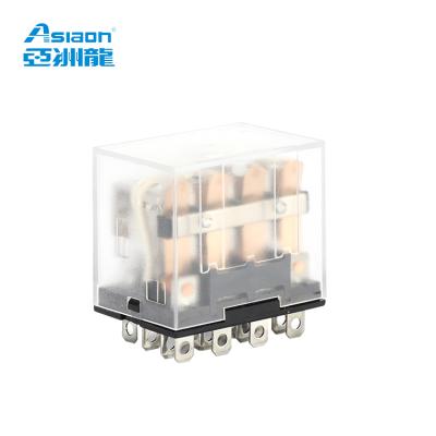 China ASIAON China Epoxy CE Approved LY4 Relay 200a 12v General Purpose Relay 12V 24V 48VAC 10A for sale