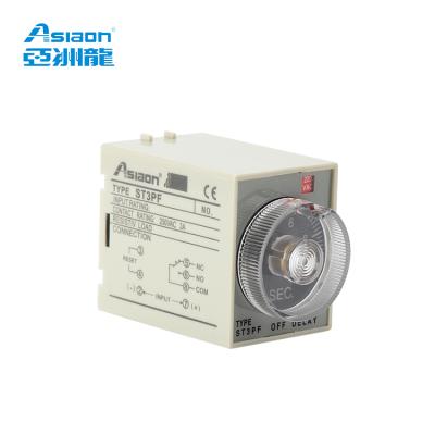 China Asiaon Sealed AS3P ST3P 8 Pin Electronic Time Relay Relay 48vdc for sale