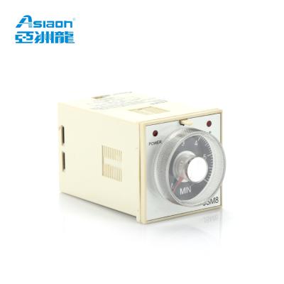 China Asiaon JSM8 time relay ah3-3 sealed electronic timer relay for sale