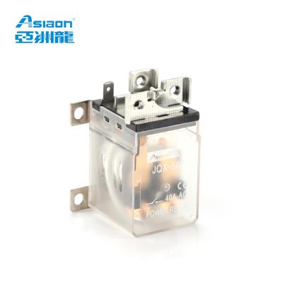 China Asiaon 12v 30a 40a Relay Price AC Sealed Coil Relays High Power Relay JQX-50F 1Z for sale