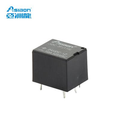 China 12V 1A 12VDC PCB coil power sealed relay jac-3F (t73) for sale