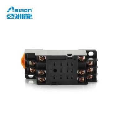 China 300vac 7A Relay Connector Relay Socket 14 Pin for sale