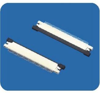 China Pipette Connector 0.5mm pitch FFC/FPC connectors with lock right angle for sale